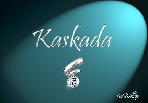 Kaskáda - přívěsek stříbřený